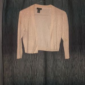Sparkling Cropped Cardigan